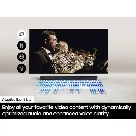 Samsung Soundbar - 300W - Dolby Audio - DTS Virtual:X - Wireless - HW-C450/ZF