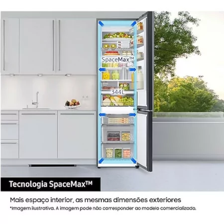 Frigorífico Combinado Teka - 344L - BeSpoke / No Frost / Wi-Fi - Preto - RB34C7B5D22/EF|Samsung|8806095077901