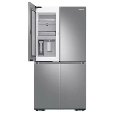 Samsung Side By Side Refrigerator - 647L - No Frost / Wi-Fi / Tripel Cooling - Real Inox - RF65A967ESR/ES