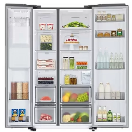 Frigorífico Side By Side Samsung - 634L - No Frost / Wi-Fi / Twin Cooling - Inox Refinado - RS68CG852DS9EF|Samsung|8806095006581