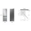 Frigorífico Combinado Samsung - 344L - No Frost / Wi-Fi / SpaceMax - Look Inox - RB34C600CSA/EF|Samsung|8806094767858