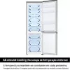 Frigorífico Combinado Samsung - 344L - No Frost / Wi-Fi / SpaceMax - Look Inox - RB34C600CSA/EF|Samsung|8806094767858