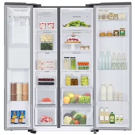 Frigorífico Side By Side Samsung - 634L - No Frost / SpaceMax / Twin Cooling Plus - Inox Refinado - RS67A8810S9/EF|Samsung|8806090805219