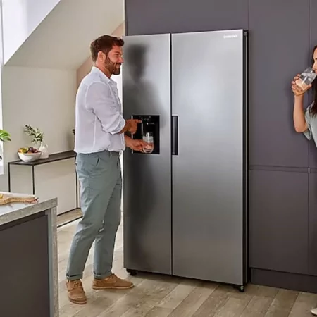 Frigorífico Side By Side Samsung - 634L - No Frost / SpaceMax / Twin Cooling Plus - Inox Refinado - RS67A8810S9/EF|Samsung|8806090805219