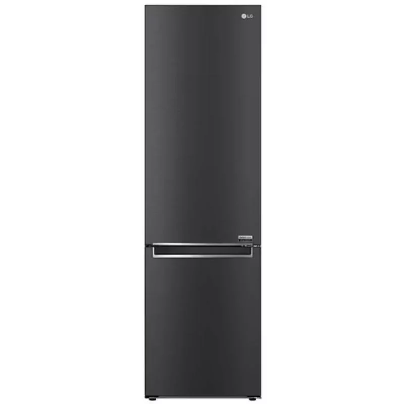 Frigorífico Combinado LG - 384L - No Frost / DoorCooling+ - Preto - GBB92MCB2|LG|8806084041623 Frigorífico Combinado LG - 384L - No Frost / DoorCooling+ - Preto - GBB92MCB2|LG|8806084041623