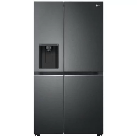 Frigorífico Side By Side LG - 635L - No Frost / Door Cooling+™ / Multi-Air Flow™ - Matte Black - GSLV71MCT|LG|8806091426987