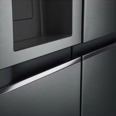 Frigorífico Side By Side LG - 635L - No Frost / Door Cooling+™ / Multi-Air Flow™ - Matte Black - GSLV71MCT|LG|8806091426987