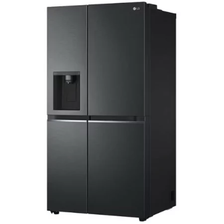 Frigorífico Side By Side LG - 635L - No Frost / Door Cooling+™ / Multi-Air Flow™ - Matte Black - GSLV71MCT|LG|8806091426987