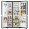 Frigorífico Side By Side LG - 635L - No Frost / InstaView™ / Door in Door™ - Matte Black - GSXV91MCAE|LG|8806091270320