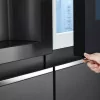 Frigorífico Side By Side LG - 635L - No Frost / InstaView™ / Door in Door™ - Matte Black - GSXV91MCAE|LG|8806091270320