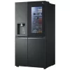Frigorífico Side By Side LG - 635L - No Frost / InstaView™ / Door in Door™ - Matte Black - GSXV91MCAE|LG|8806091270320