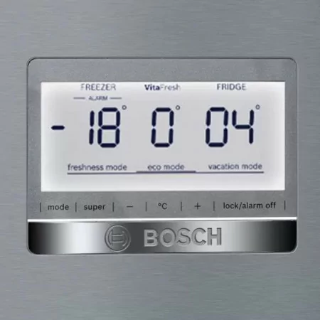 Frigorífico Combinado Bosch - 375L - No Frost / Série 8 - Inox - KGF56PIDP|Bosch|4242005159925