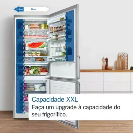 Frigorífico Combinado Bosch - 375L - No Frost / Série 8 - Inox - KGF56PIDP|Bosch|4242005159925