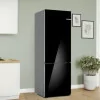 Bosch Combined Refrigerator - 311L - No Frost / Series 6 - Black - KGN49LBCF