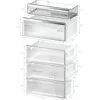 Bosch Combined Refrigerator - 311L - No Frost / Series 6 - Black - KGN49LBCF