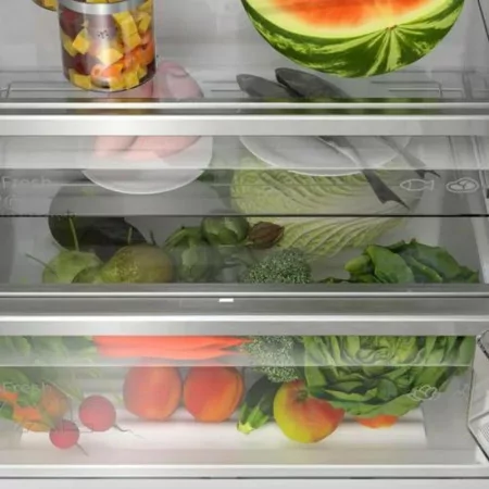 Bosch Combined Refrigerator - 311L - No Frost / Series 6 - Black - KGN49LBCF