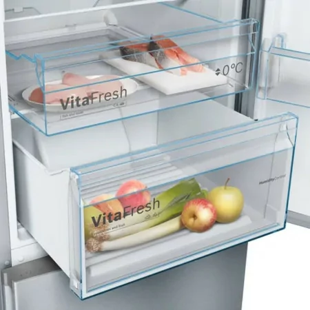 Frigorífico Combinado Bosch - 237L - No Frost / Série 4 - Inox - KGN366ICF|Bosch|4242005346202