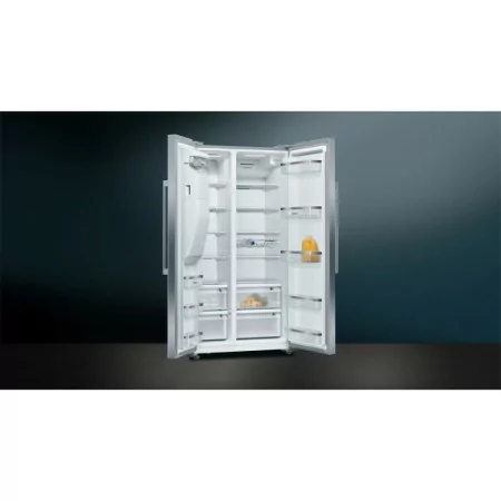 Frigorífico Side By Side Siemens - 562L - No Frost / Classe E - Inox - KA93DAIEP|Siemens|4242003866993