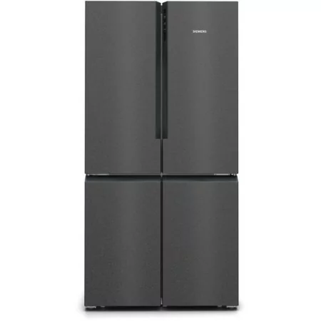 Siemens Side By Side Refrigerator - 605L - No Frost / Home Connect - Stainless Steel Black - KF96NAXEA