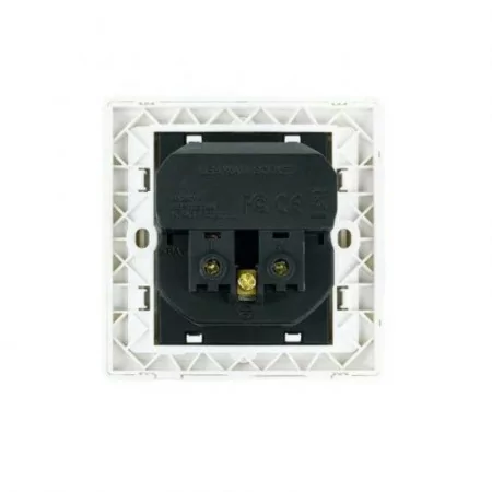 Tomada de Parede Encastrável NanoCable c/ 2x Portas USB - Branca|Nanocable|8433281009707
