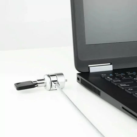 TooQ Universal Security Cable with Key - 1.5M - White - TQCLKC0025