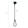 TooQ Security Cable with Key - 1.5M - Gray - TQCLKC0025-G