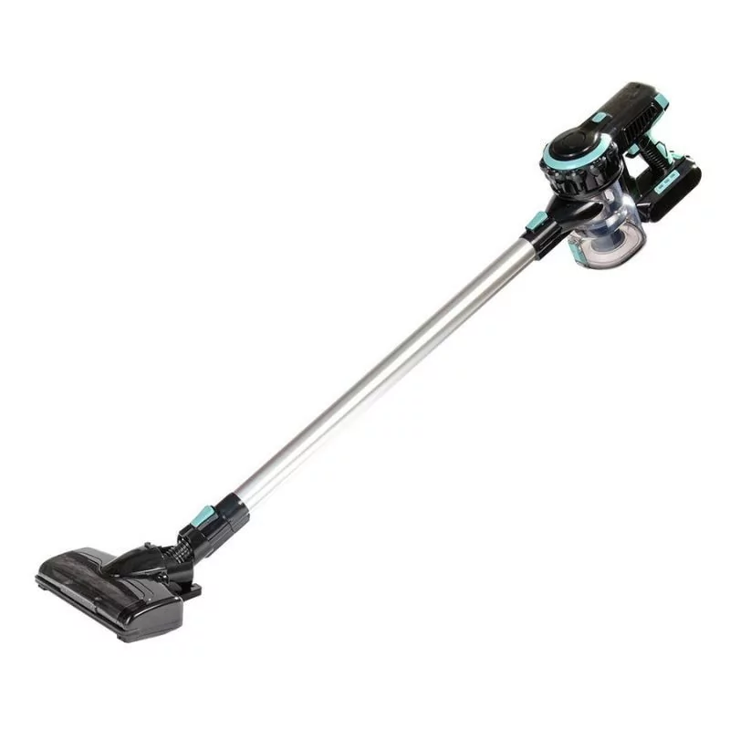 EDM Wireless Upright Vacuum Cleaner - 200W - 0.8L - Black/Blue - 07698