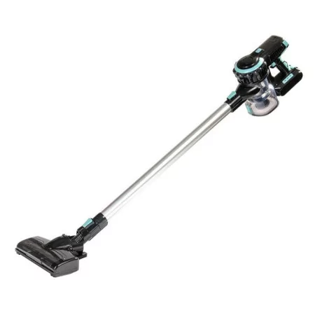 Aspirador Vertical Inalámbrico EDM - 200W - 0.8L - Negro/Azul - 07698