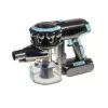 EDM Wireless Upright Vacuum Cleaner - 200W - 0.8L - Black/Blue - 07698