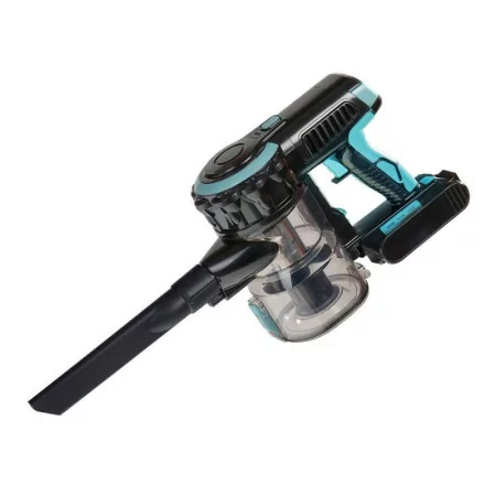 Aspirador Vertical Inalámbrico EDM - 200W - 0.8L - Negro/Azul - 07698