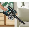 EDM Wireless Upright Vacuum Cleaner - 200W - 0.8L - Black/Blue - 07698