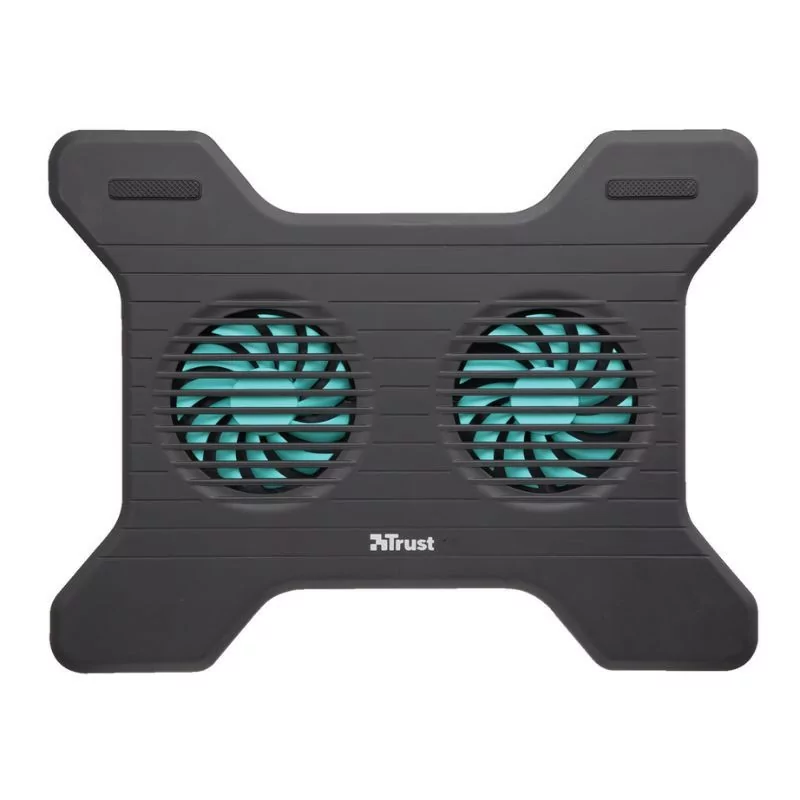 Trust Laptop Fan - 2 Fans - Black - Xstream Breeze Trust Laptop Fan - 2 Fans - Black - Xstream Breeze