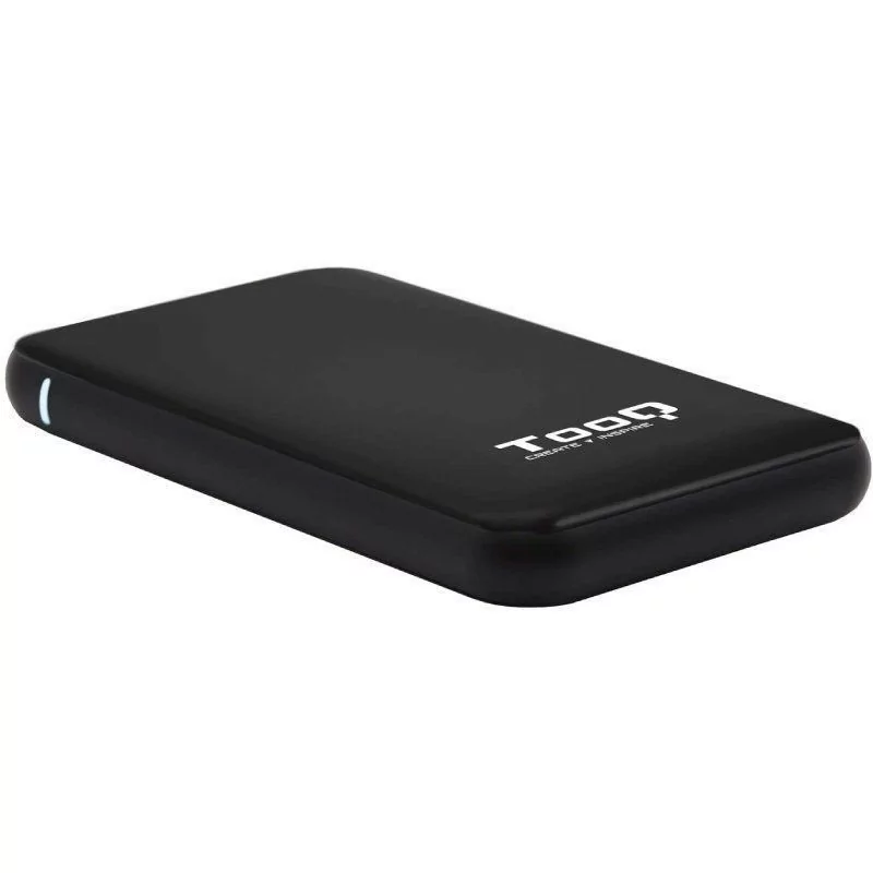 TooQ External Box - For Hard Drives - 2.5" - SATA I/II/III - USB 3.1 - Black - TQE-2528B