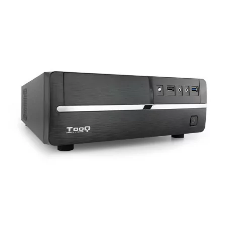 TooQ Slim Case - Black - (MicroATX) - 500W - TQC-3005U3