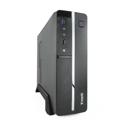 TooQ Slim Case - Black - (MicroATX) - 500W - TQC-3005U3