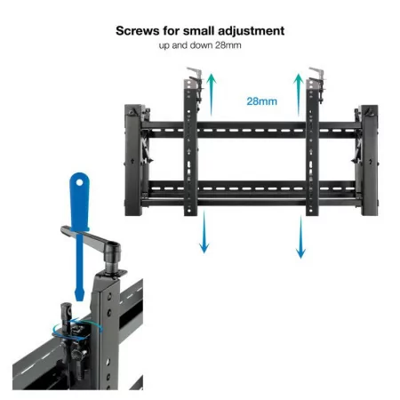 TooQ Screen Stand - VideoWall - 54" / 70" - Black - TQVW5470T