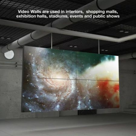 TooQ Screen Stand - VideoWall - 54" / 70" - Black - TQVW5470T