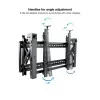 Suporte de Ecrã TooQ - VideoWall - 45" / 70" - Preto - TQVW4570T|TooQ|8433281013056