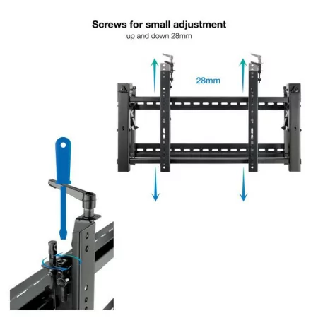 TooQ Screen Stand - VideoWall - 45" / 70" - Black - TQVW4570T