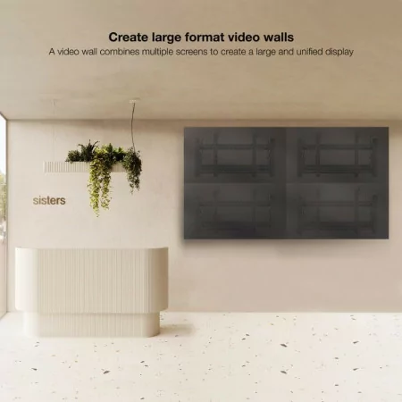 TooQ Screen Stand - VideoWall - 45" / 70" - Black - TQVW4570T