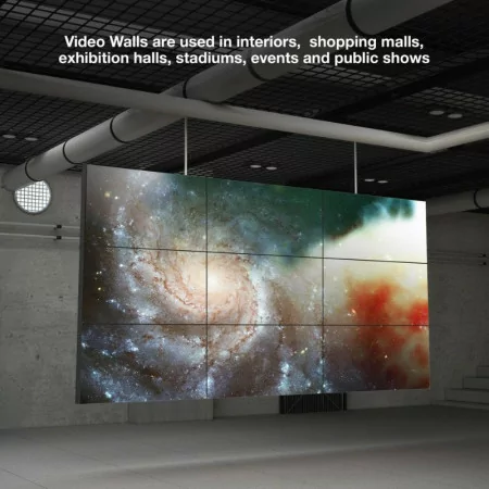 TooQ Screen Stand - VideoWall - 45" / 70" - Black - TQVW4570T