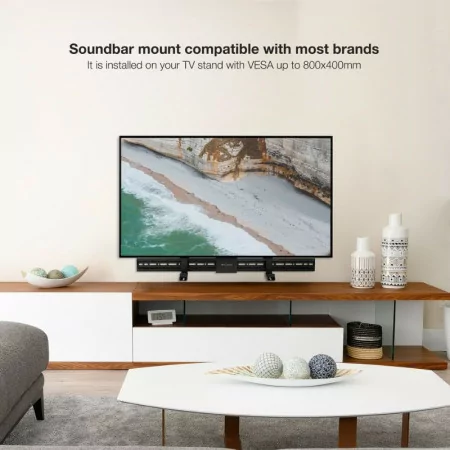 TooQ Soundbar / TV Stand - Vesa 800x400 - Black - TQSBM-01