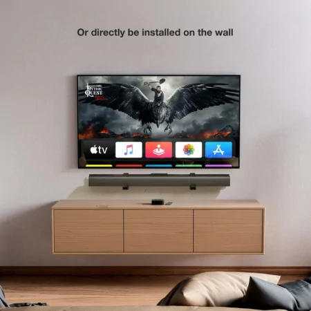 TooQ Soundbar / TV Stand - Vesa 800x400 - Black - TQSBM-01