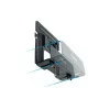 Suporte Universal TooQ - p/ (Router, Mini-PC, Receptor...) - Preto - TQMPM4776|TooQ|8433281012318