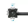 Suporte de Mesa Articulado TooQ - 3 Ecrãs - Preto - DB1327TN-B|TooQ|8433281008267