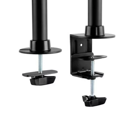 TooQ Hinged Table Stand - 3 Screens - Black - DB1327TN-B