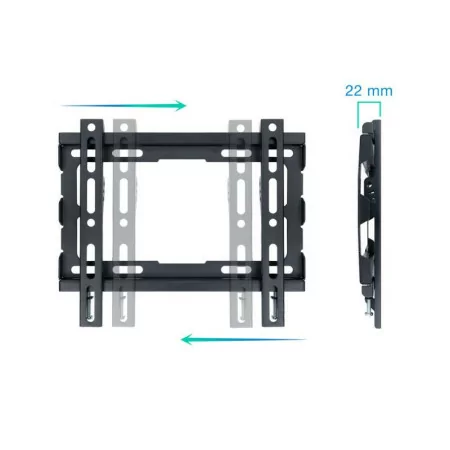 TooQ Wall Mount - 23" / 43" - Black - LP1043F-B