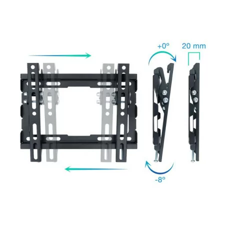 TooQ Wall Mount - 23" / 43" - Black - LP1044T-B