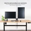 TooQ Desk Stand - 2 Screens - 17" / 32" - Black - DB5132TNR-B