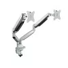 Suporte de Mesa Articulado TooQ - 2 Ecrãs - 13" / 32" - Prateado - DB3132TNR-S|TooQ|8433281007987